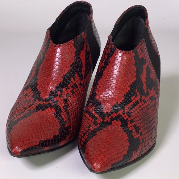 Rag & Bone Beha Snake Embossed Red - Picture 2 of 15